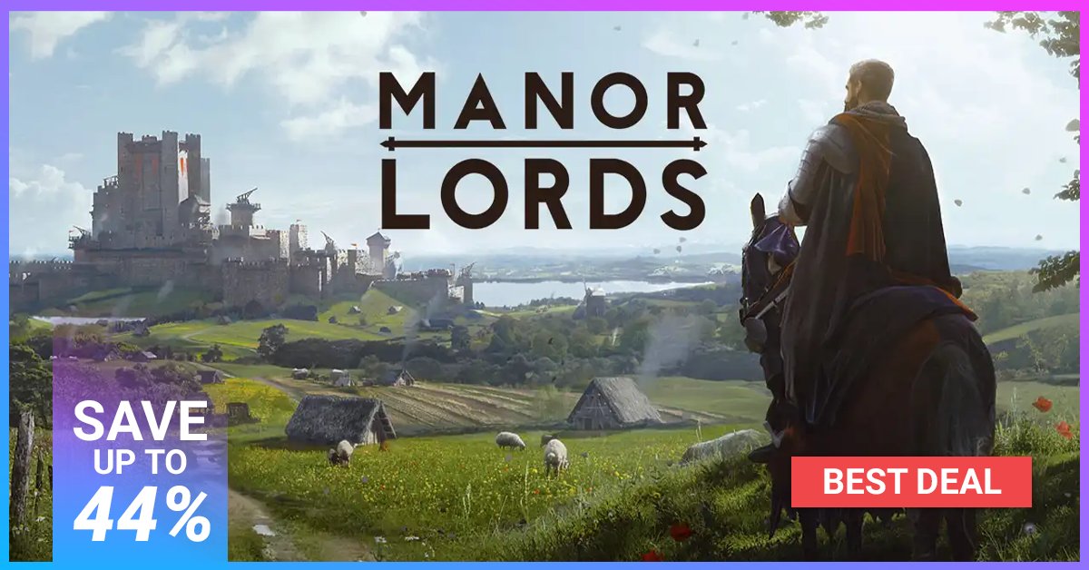 Dive into the medieval world of 'Manor Lords'! 🏰 Build your kingdom from the ground up, manage resources wisely and strategize to expand your territory. 🛡️ You will experience realistic battles and forge alliances! Claim your throne by clicking here 👉 bit.ly/4b62tRq