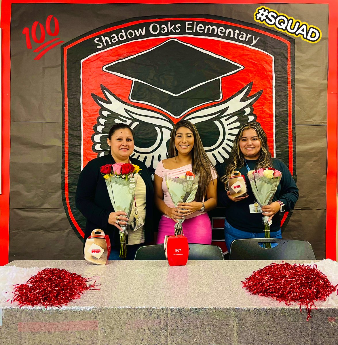 @ShadowOaksOwls is recognizing their Administrative Professionals today. Their hard work and support for the campus and community is deeply appreciated. Thank you for helping us own our excellence everyday!!! @SBISD @jennifer_blaine @MJenParker #ScholarsOwningExcellence