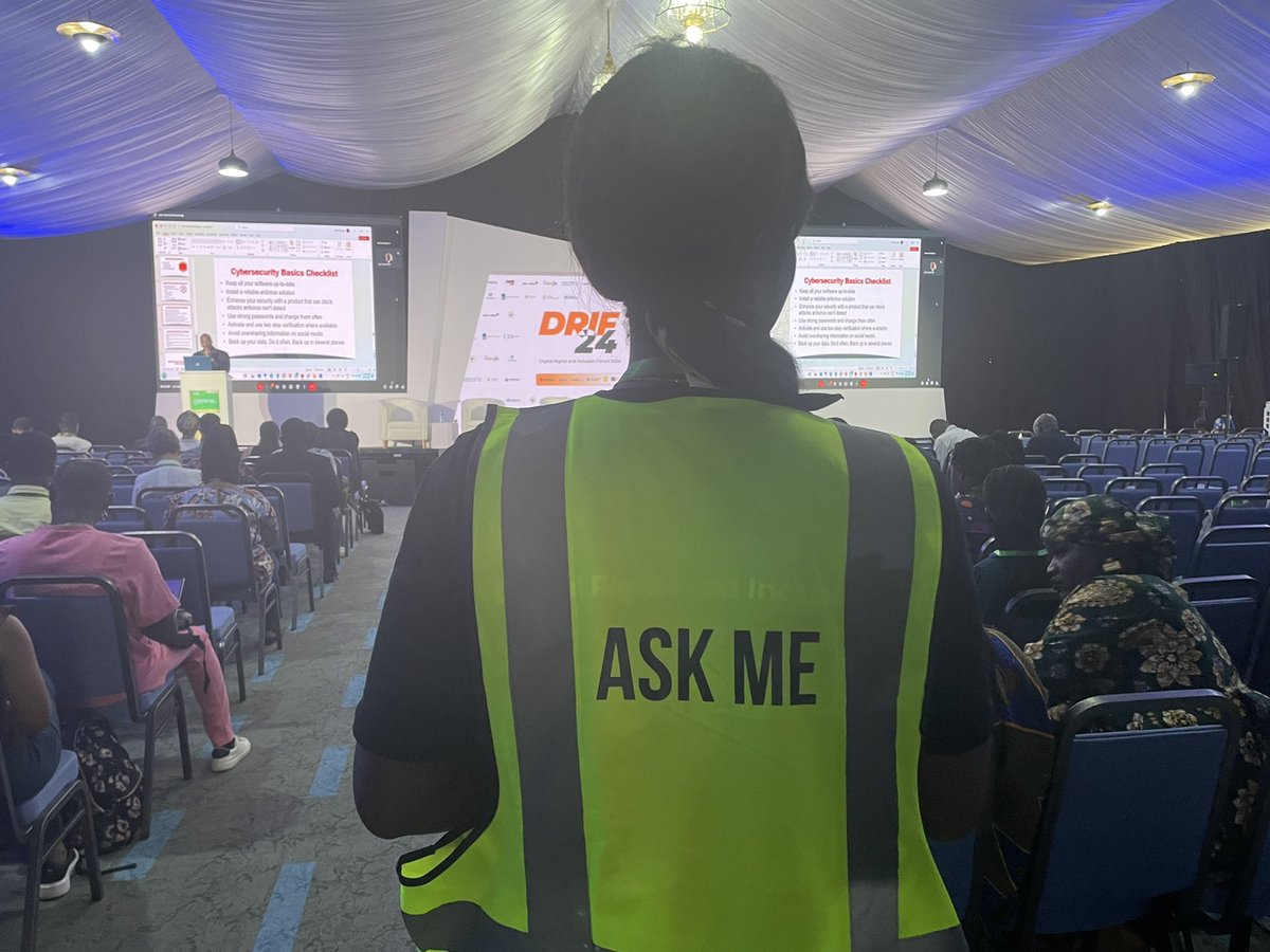 ParadigmHQ's tweet photo. Ask me! 

Our volunteer team everwilling to provide assist to make DRIF24 an amazing experience. 

#DRIF24
#PromotingRightsAndInclusion https://t.co/xyYHiAzunv