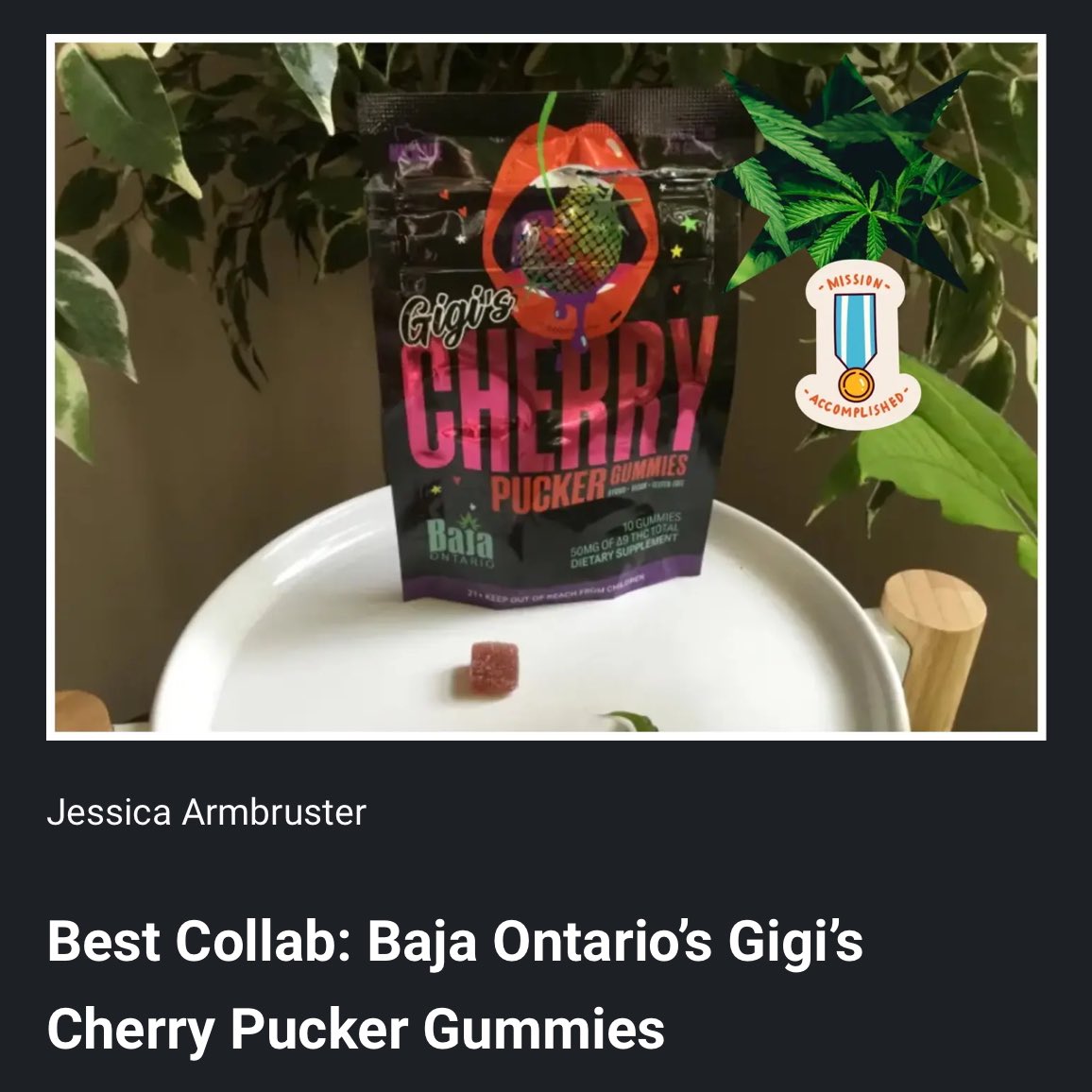 We’re honored to win <a href="/RacketMN/">Racket</a>’s first annual Weed Weview Weward for Best Collab for our Gigi’s Cherry Pucker gummies (and an honorable mention for best chocolate with our s’mores bar). 

We’re glad you like our weed ❤️
