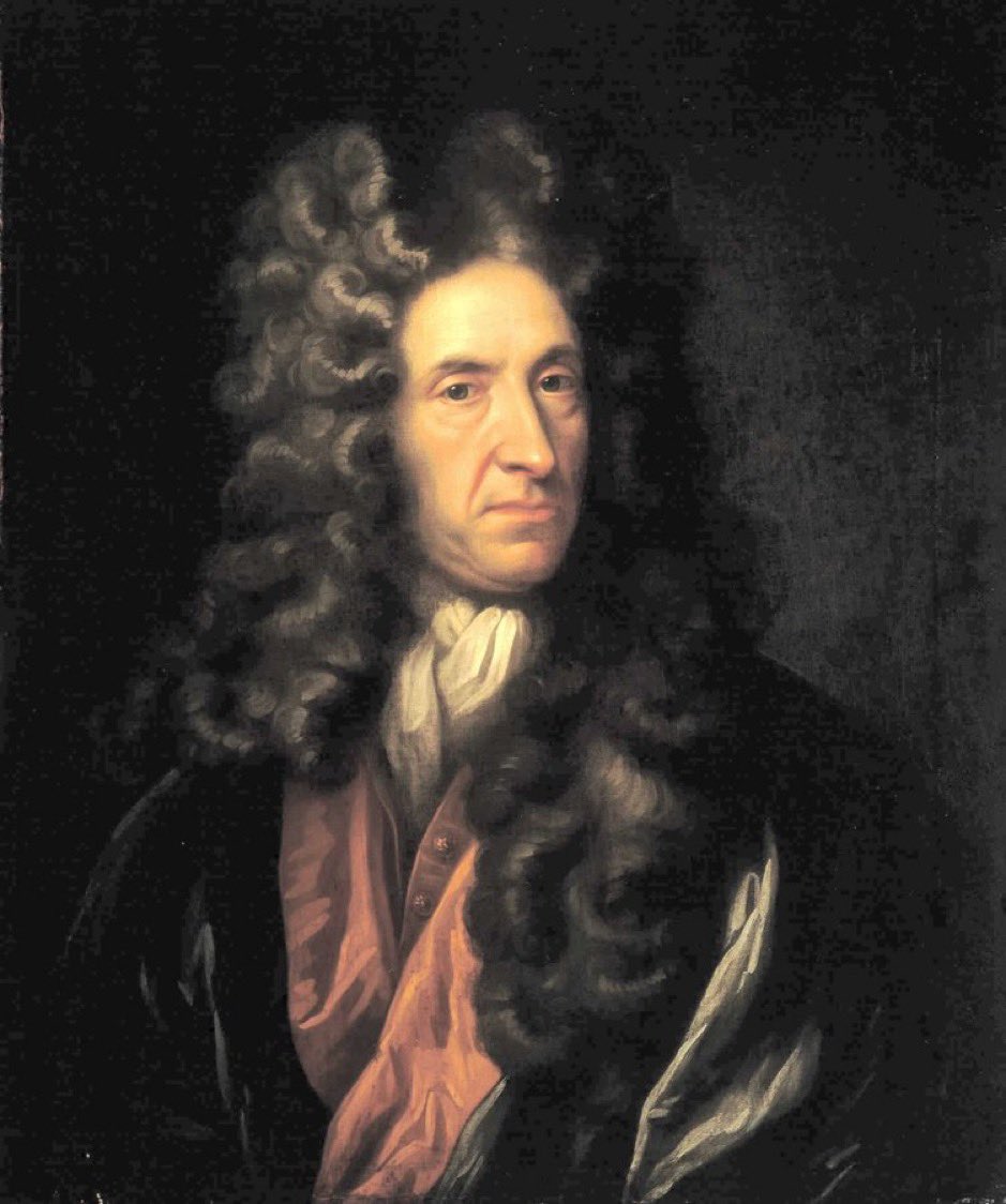 🖤 DANIEL DEFOE Died on this day, in 1731 On the aftermath of the plague: “The people, hardened by the danger they had been in, like seamen after a storm is over, were more wicked and more stupid, more bold and hardened, in their vices and immoralities than they were before.'