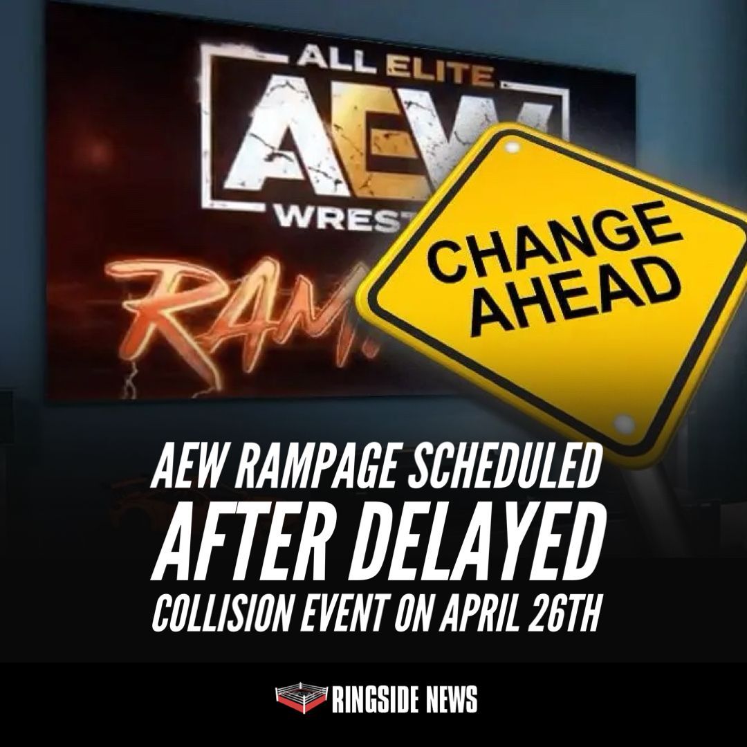 Do you think #AEWRampage airing after #AEWCollision is a better time slot? ringsidenews.com/2024/04/24/aew…