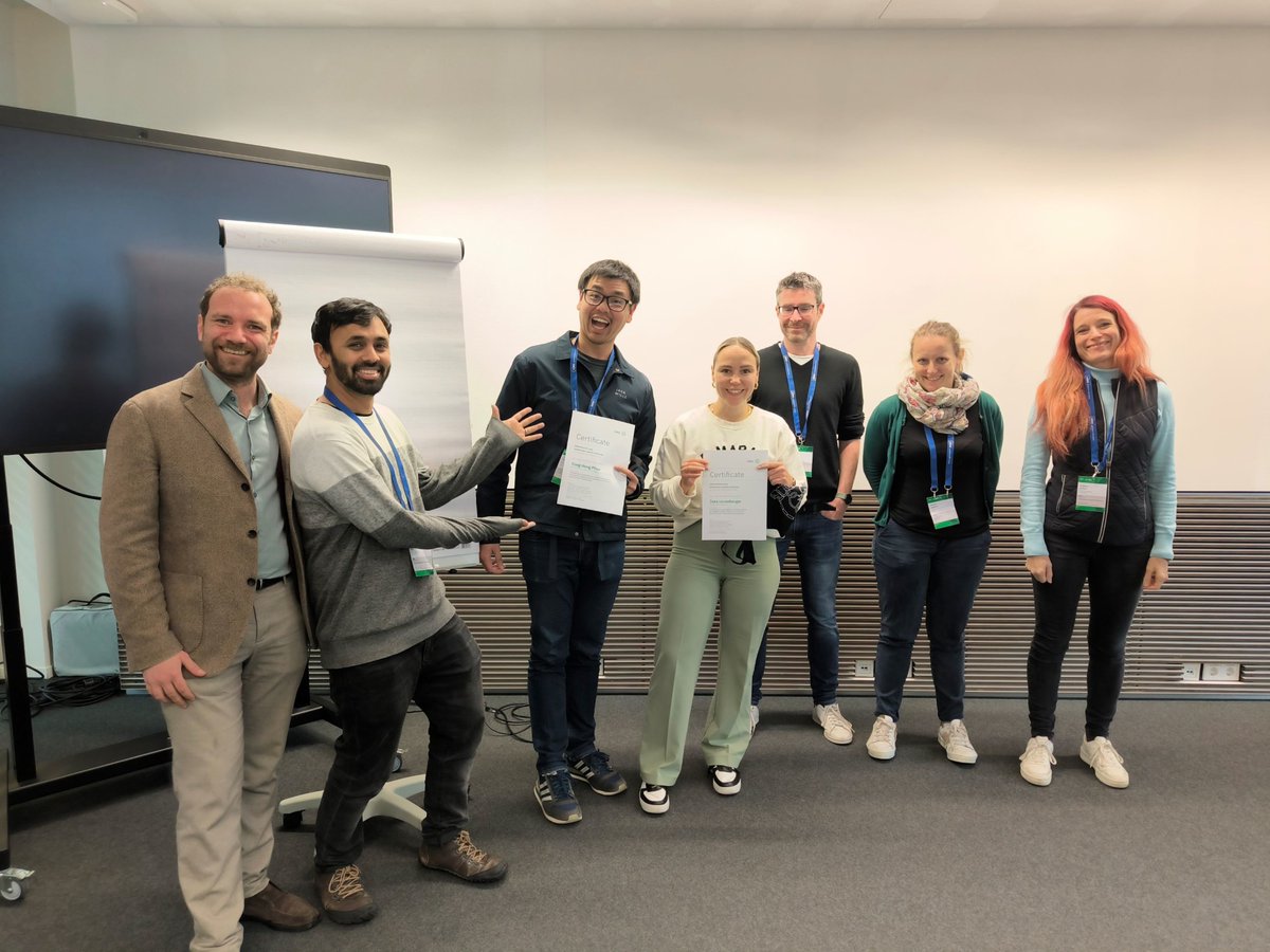 📣 Our EMBO practical course #EMBOExM last week even produced two poster prize winners 🥳 Congratulations to 🏅 Jana Leuenberger, University of Bern, Switzerland 🏅 Yong Heng Phua, Okinawa Institue of Science and Technology Graduate University, Japan Participants and trai...
