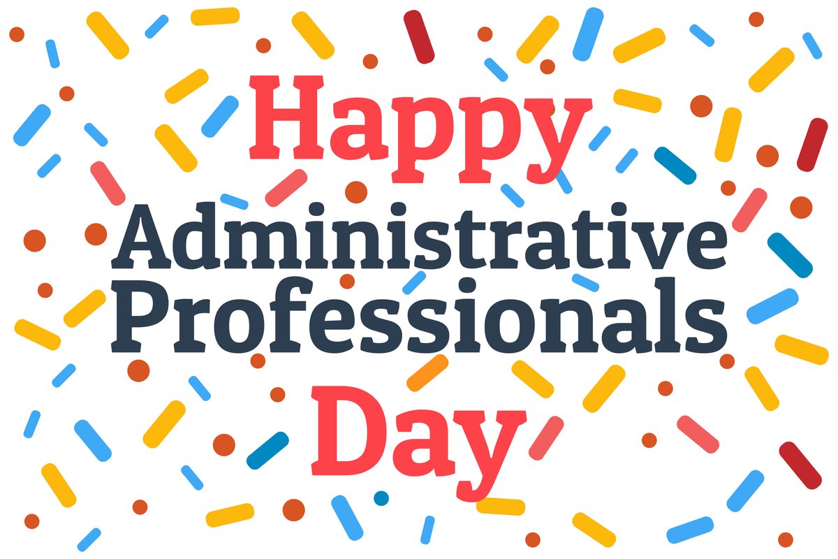 🌟 Happy Administrative Professionals Day! 🌟 A big shoutout to all administrative professionals for your hard work and dedication. THANK YOU For All You Do! #AdministrativeProfessionalsDay