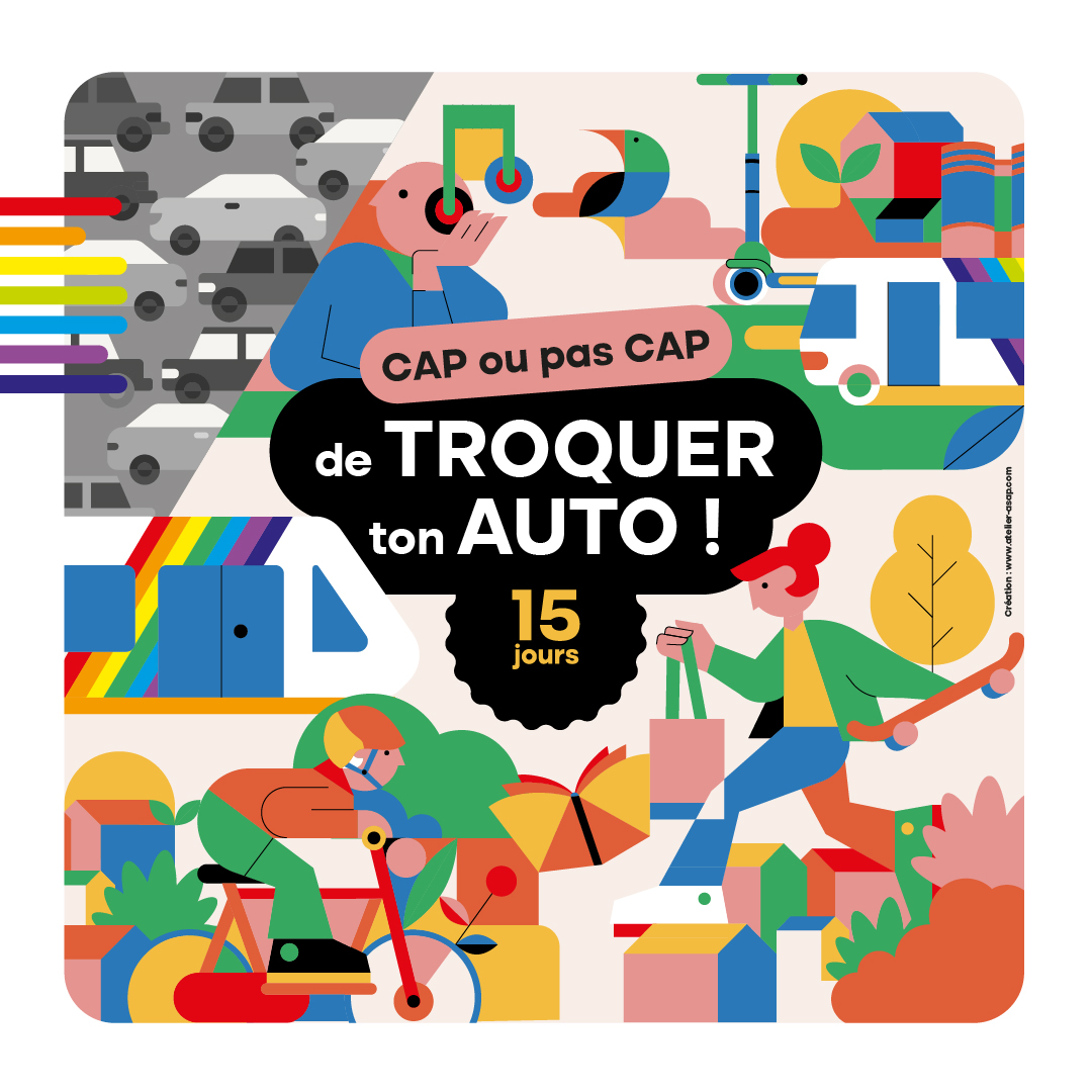 Du 1er au 14 juin, le défi 'Cap ou pas cap' mettra à l'épreuve une quinzaine de foyers de l'agglomération, qui devront laisser leur voiture au garage en adoptant d'autres modes de déplacement. #AngersMetropole angersloiremetropole.fr/medias/65504-q…