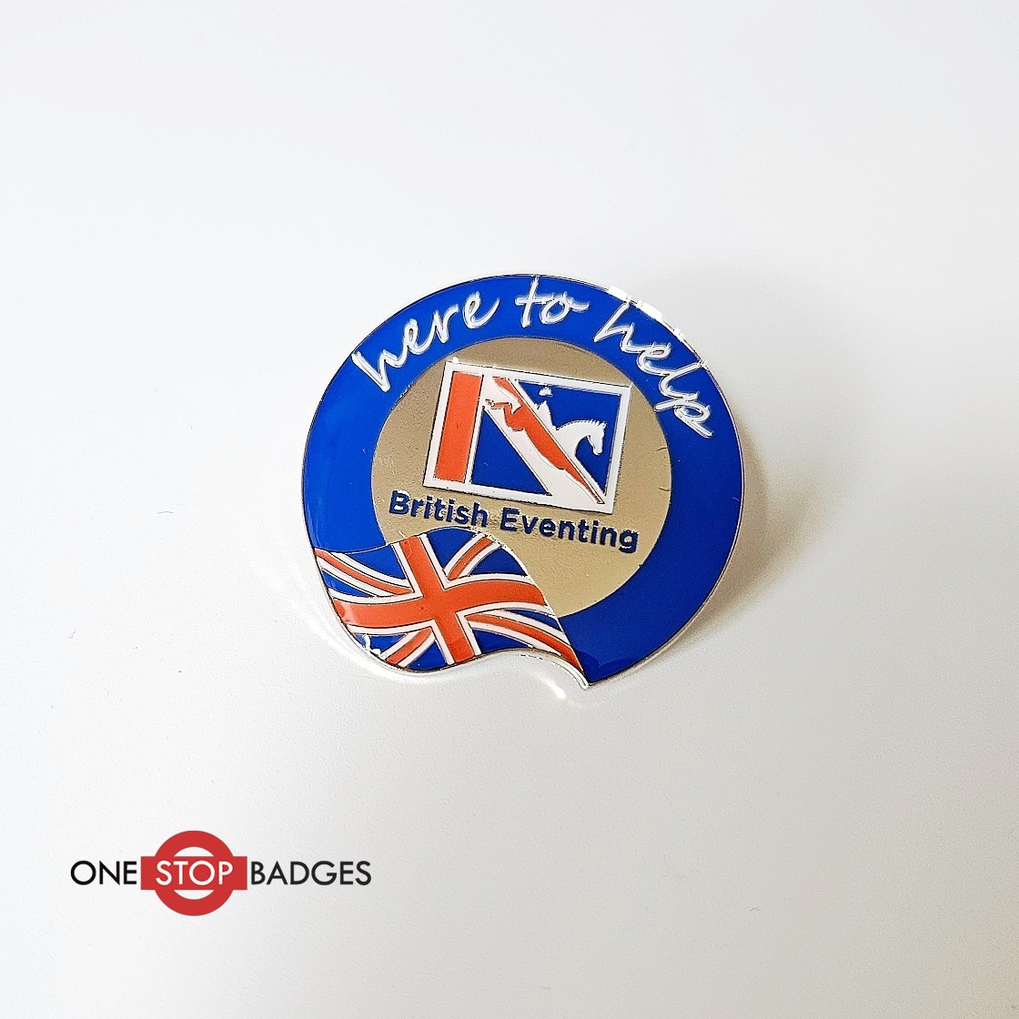 Soft Enamel Badges 

#custompins #enamelpins #enamelbadges #pinbadges #britisheventing #heretohelp