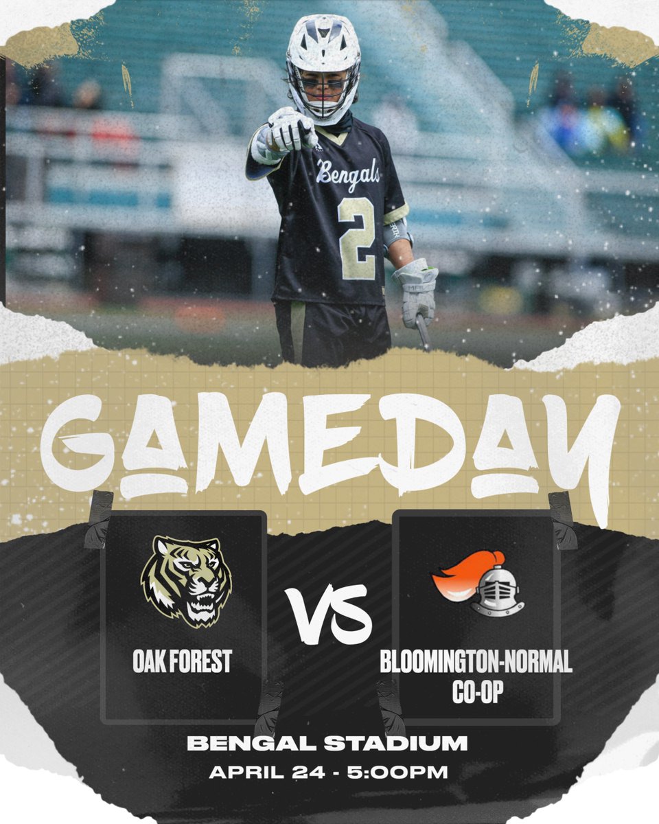 🚨Game Day🚨
🆚Bloomington-Normal Co-op
⏰V 5pm
📍Bengal Stadium
📷Adam Gambill, Jr. D
#TheBengalWay @charlesbeardph1