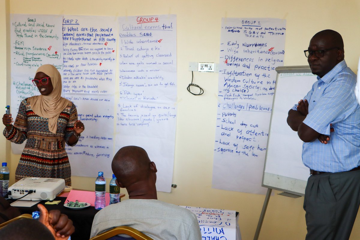 By actively engaging community social norm holders in targeted dialogues and decision-making processes, we are supporting and cultivating ownership and accountability in addressing issues that exacerbate the Triple Threat #PartnersInReproductiveHealth