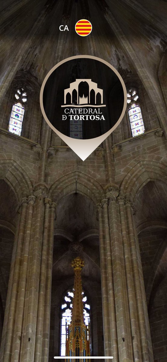 Si vols visitar la #Catedral de #Tortosa, tant virtual com presencialment aquesta aplicació us resultarà molt útil 
👉🏻 bit.ly/CatedralTortosa