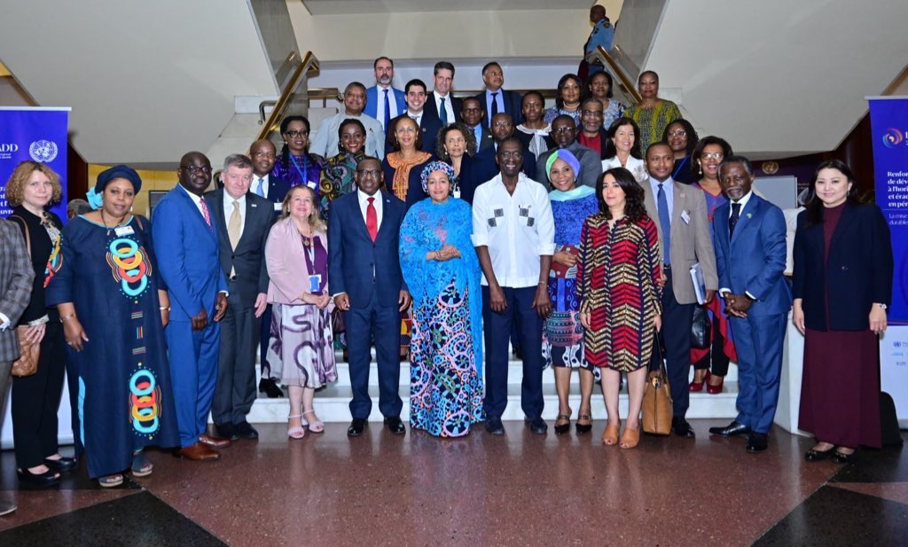 Today at #AFRSD2024, I joined UNDSG @AminaJMohammed, @UN sister agencies & leaders at the Regional Collaboration Platform Annual meeting. We agreed to step up action on 🔑enablers to accelerate #SDGs in Africa: ➡️Energy 🔌 ➡️Education 📚 ➡️Digitalisation 💻 ➡️Technology 🤖