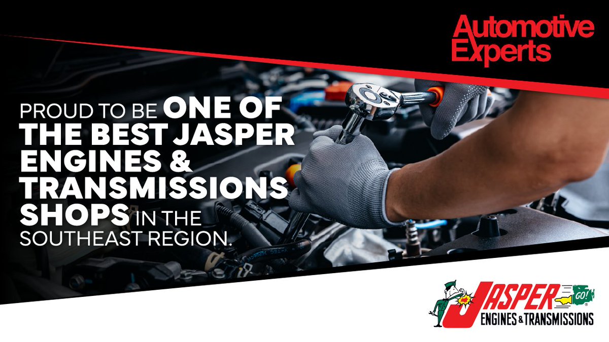 AutoExpertsSC's tweet photo. We are proud to be one of the best Jasper Engines &amp; Transmissions shops in our region. Schedule your next maintenance appointment at Automotive Experts: 🌐 https://t.co/DlLoebv5eH https://t.co/NvuHWCtWjf