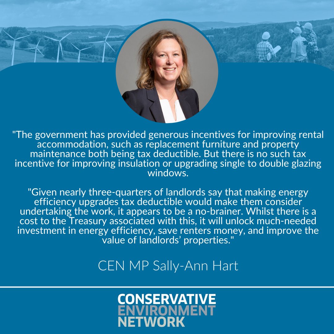 👷 CEN MP @SallyAnn1066 explains how this 'no-brainer' tax cut would help allow landlords to retrofit their houses.