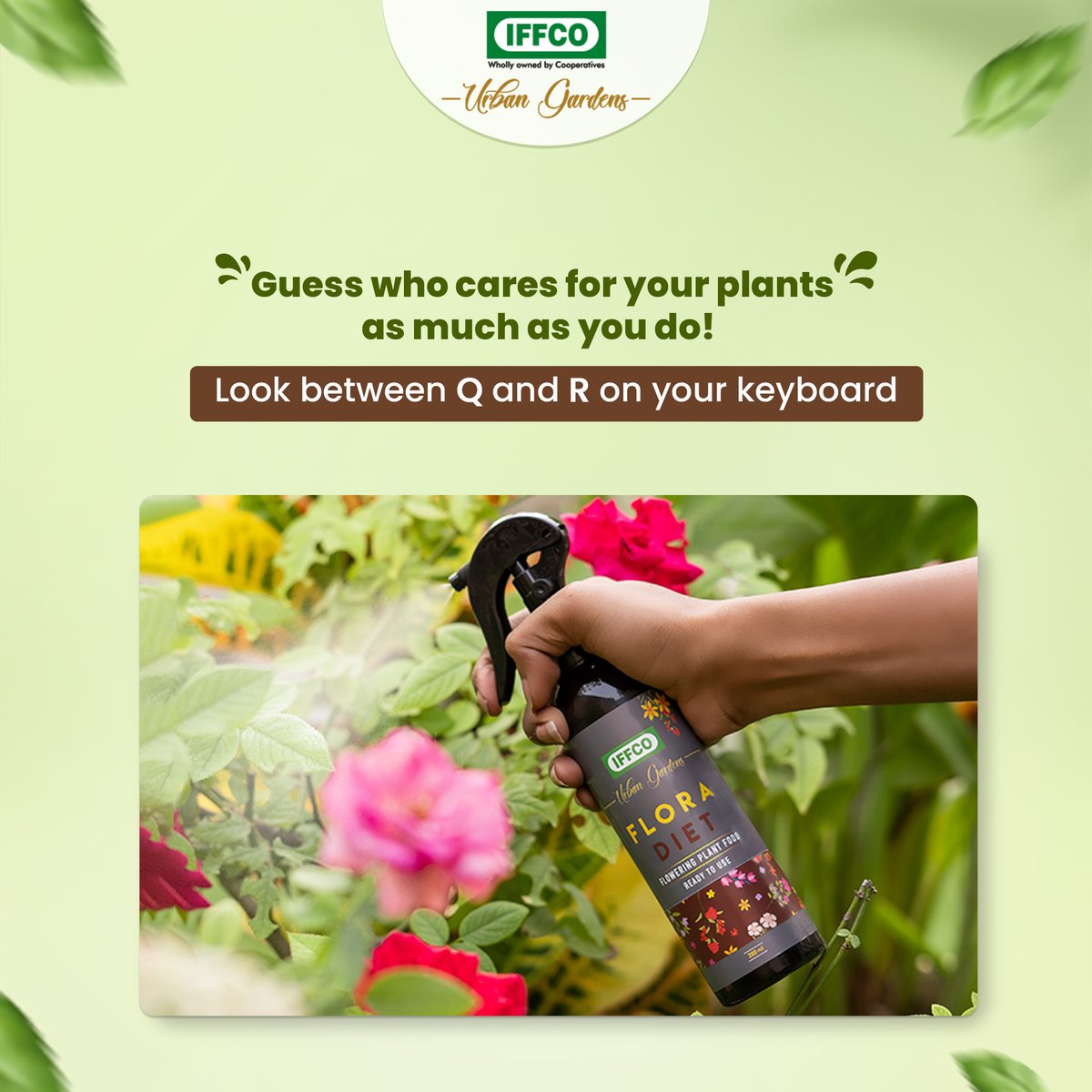 Of course! 'WE' are here to shower your plants with love and care, just like you do.
.
.
#iffcourbangardens #iffco #plantparents #trend #trending #explore #plantcareproducts #plantcare #plantproducts.