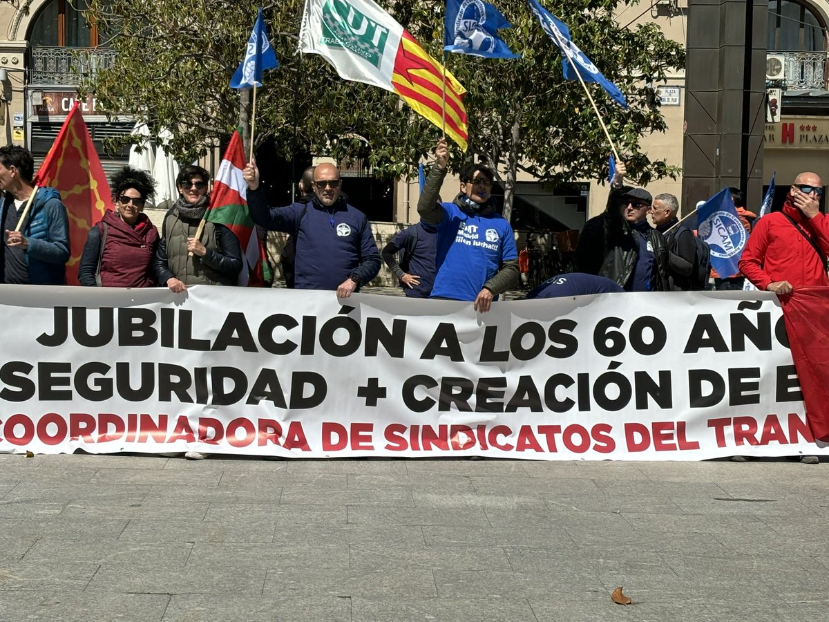 Sindicato independiente en Zaragoza por la jubilación a los 60 <a href="/ACTUB3/">ACTUB</a> <a href="/TbCcoo/">CCOO TB TMB</a> <a href="/UGTBusTMB/">Ugt Bus TMB</a> <a href="/TMB_Barcelona/">TMB</a> <a href="/Yolanda_Diaz_/">Yolanda Díaz</a>