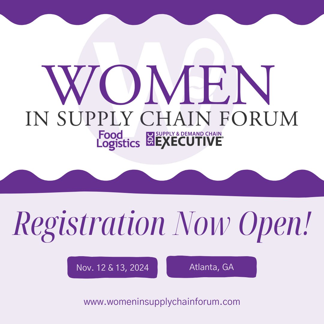Calling all #supplychain professionals! 📣 Join us at the Women in Supply Chain Forum for a unique opportunity to learn from industry experts, connect with peers, and empower change. Secure your spot today! ⤵️ sdce.me/orh7uakc