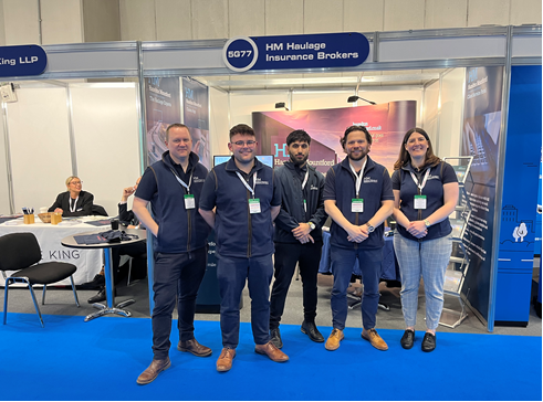 Shot of the day! 📷 Team #HazeltonMountford are enjoying a fab day 2 of the #CVShow at the NEC. If you're heading to the #CommercialVehicleShow tomorrow, please do come and chat with us on stand 5G77 💬 #haulage #insurance cvshow.com @TheCVShow