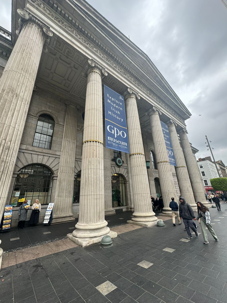 We were delighted to participate and support the @MooreSt_Trust conference today held in the historic and significant GPO where an ambitious and achievable vision was presented.