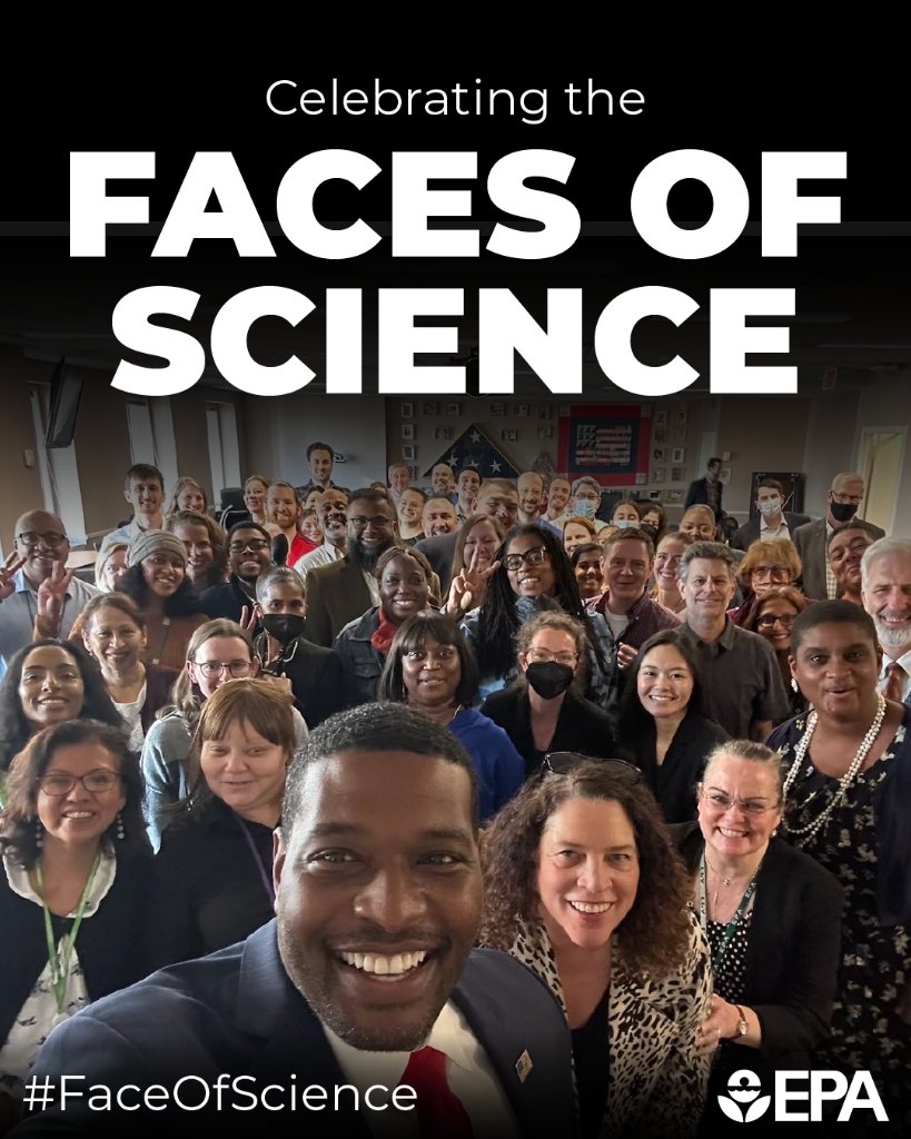 Happy #FaceOfScience Day! Today, we celebrate the incredible scientists who inspire us with their discoveries and innovations. From the lab to the field, EPA scientists' work shapes the future and improves lives. Let's honor their passion and dedication ↓