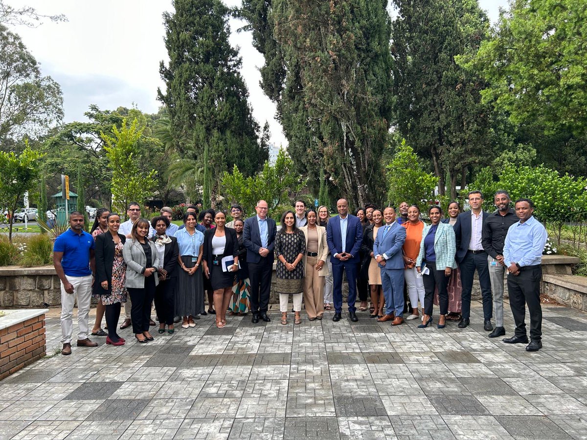 I want to thank the entire @gatesfoundation Ethiopia team for their warm welcome this week and even more for the work they do every day to drive progress in the country. I know that under the leadership of @HDTadesse & @pbasinga, the possibilities for progress are limitless.