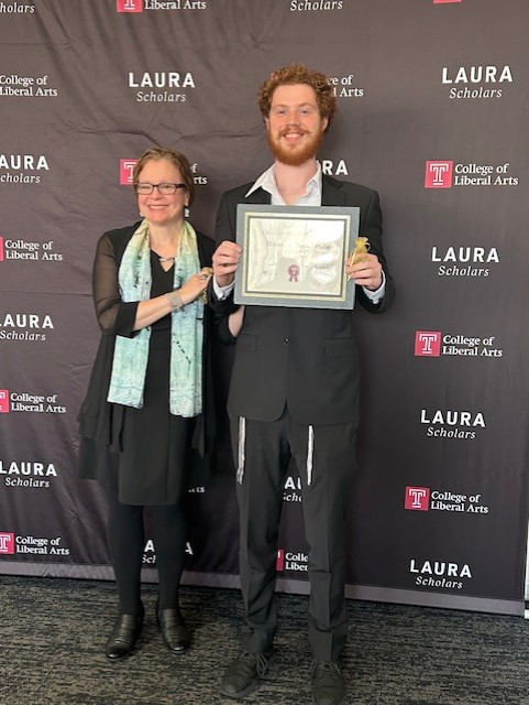 Again, congratulations to Indy Calig for his work on a LAURA with our own Dr. Hersch!