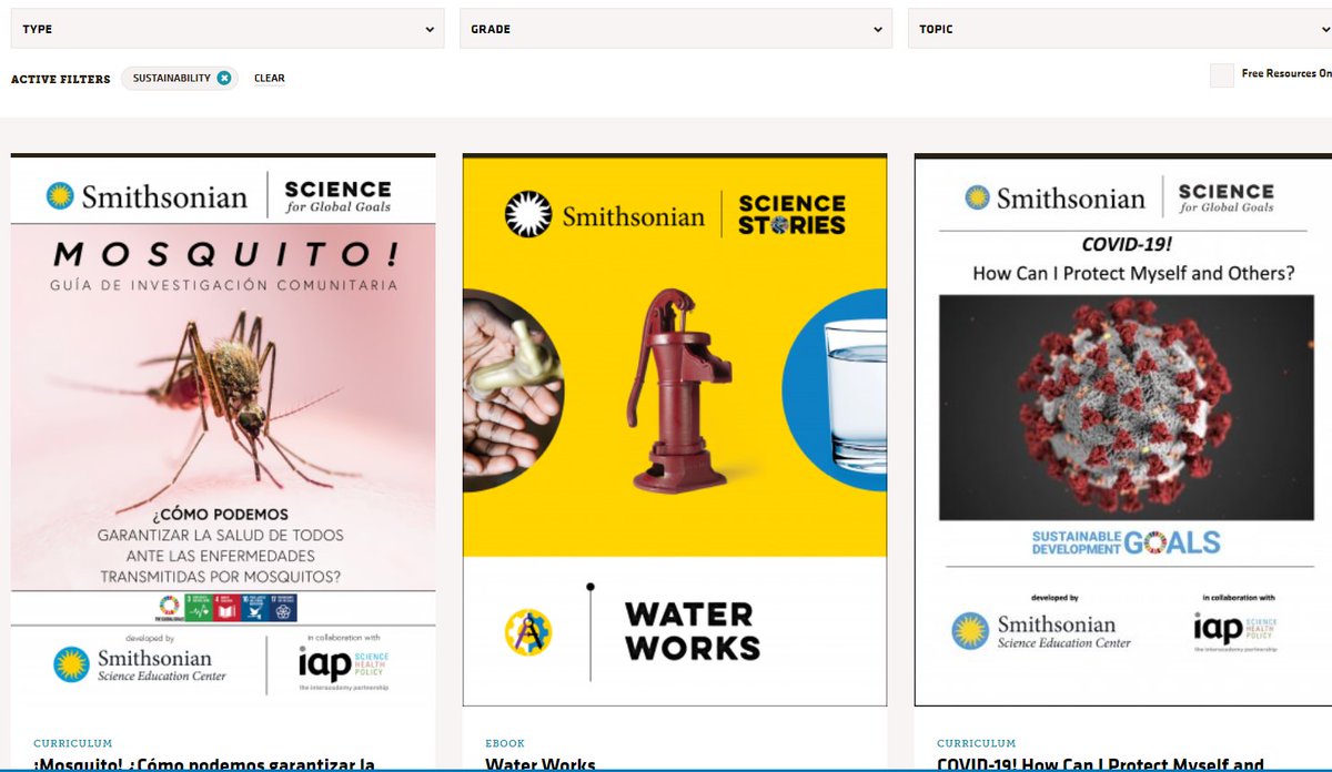 A great resource from the Smithsonian for topics or TEKS on earth science and sustainability!
ssec.si.edu/explore-our-cu…

<a href="/NISD/">Northside ISD</a> 
<a href="/NISDLib/">NISDLibraryServices</a> 
<a href="/NISDLieck/">NISDLieck</a>