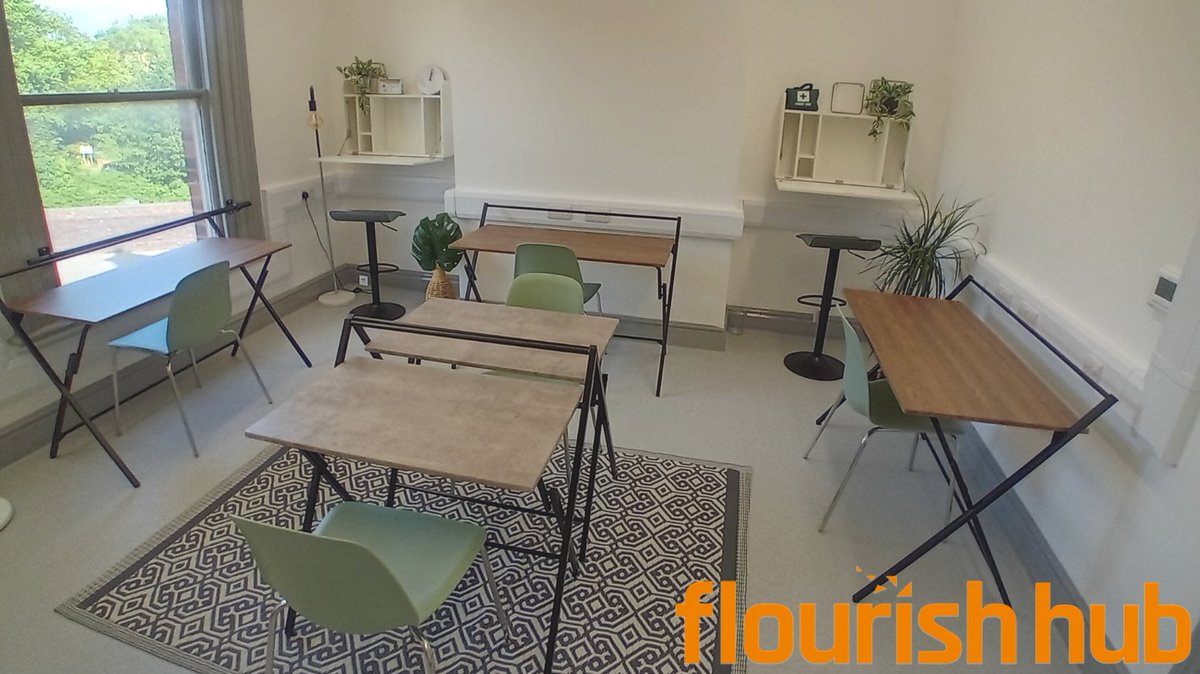 Do you ever fancy a change of scenery at work?

Why not try out coworking! With a variety of packages available, from just a few hours to a few days a week &amp; with trial rates from less than £2/hour, why not give coworking a go!

Find out more at flourishtogether.org.uk/hub/