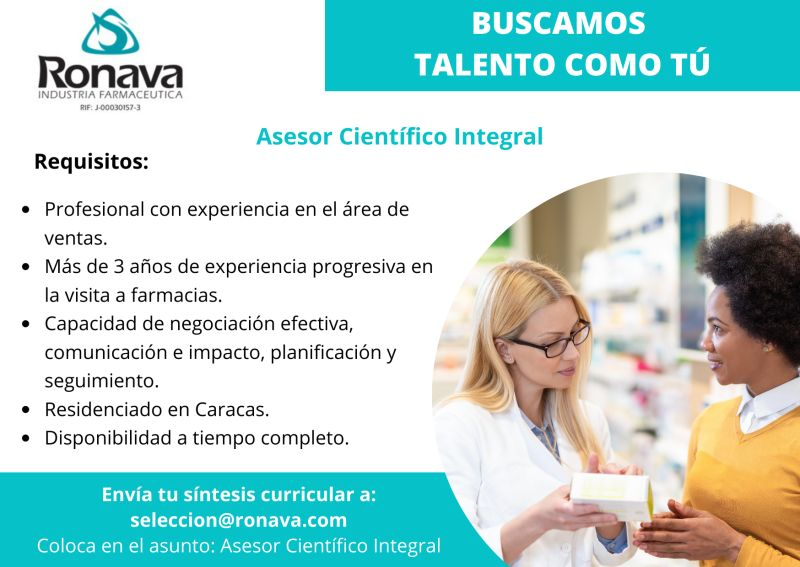 EmpleoVerse's tweet photo. Oportunidad de empleo 🚀 #Venezuela #Caracas #Ronava No olvides comentar, darle❤️y darle RT para que llegue a muchas más personas! #Siguenos y busca el hashtag #TalentproVzla ¡Tu próxima oportunidad podría estar a un tweet de distancia! https://t.co/VVLhYWF4xR