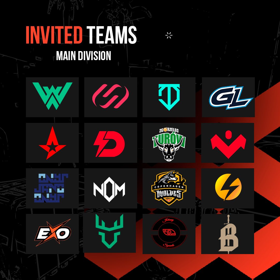 Ladies and gentlemen, even though today's matches are over, there will be twice as many tomorrow! After all, we are announcing the 15th season of United21! Meet our participants! @WopaEsport @_Team_UNiTY @K10_GG @GamerLegion AC @AstralisCS Talent @PGETurowEsport…