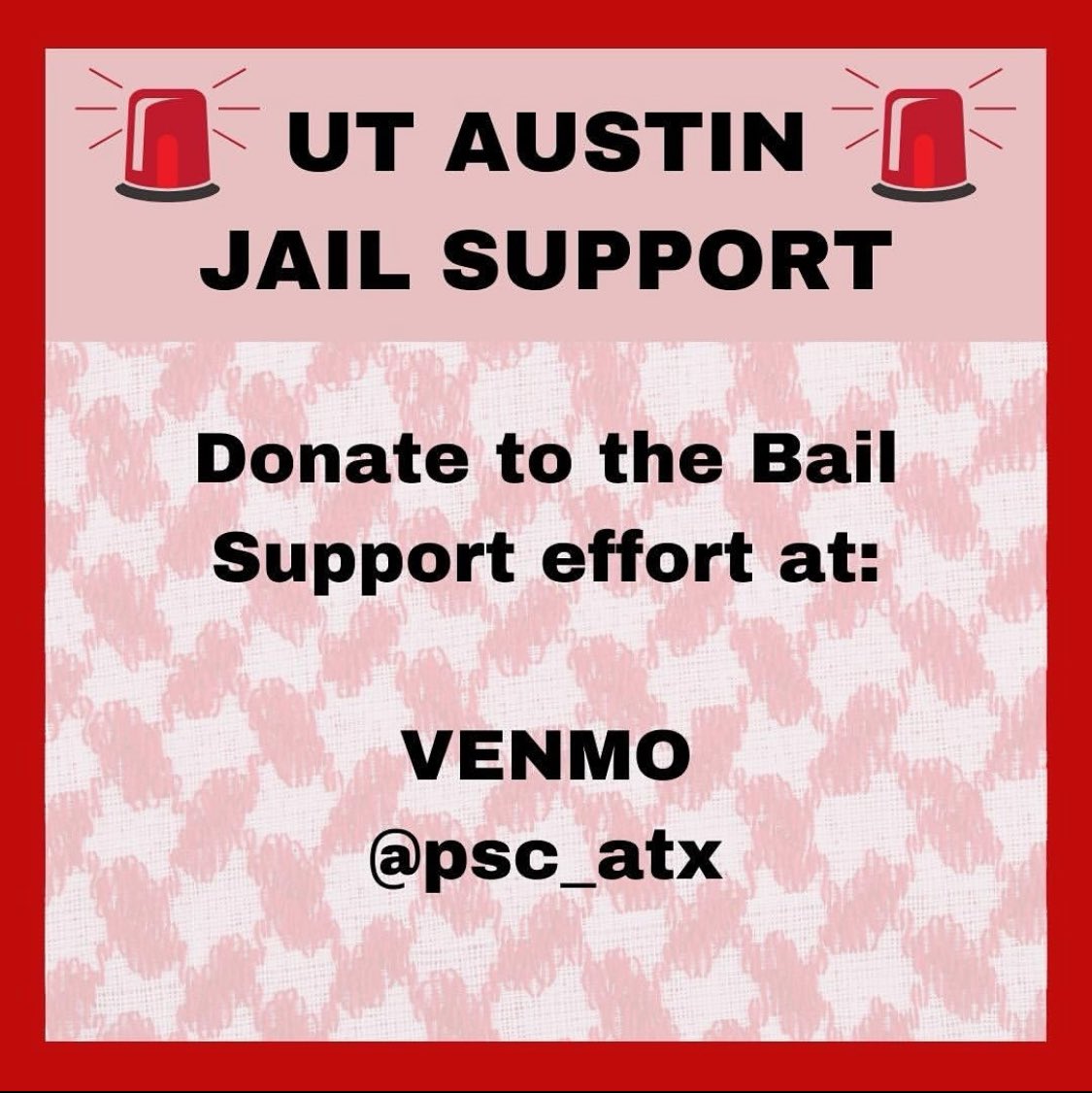 Peaceful protestors @UTAustin are being arrested and need support! Plz call and donate!