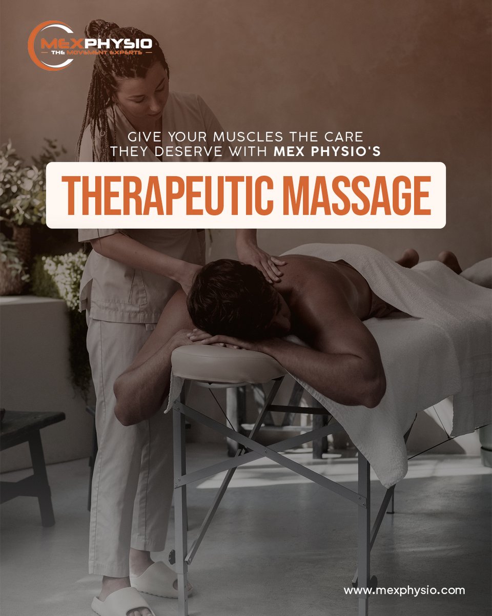 Stressed? Overworked? Treat yourself to the refreshing experience of MexPhysio's therapeutic massage. Your muscles will thank you forever!

Call Now: +1 905-636-6121
.
.
.
 #movementmatters #TherapeuticJourney #healinghands #mobilitymatters #physiotherapypros  #bodybalance