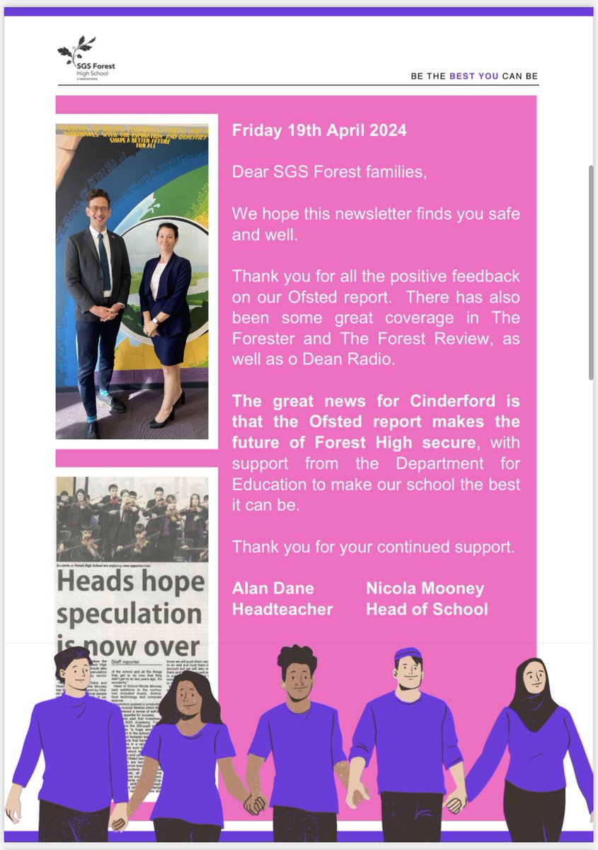 SGS Forest High School tweet media