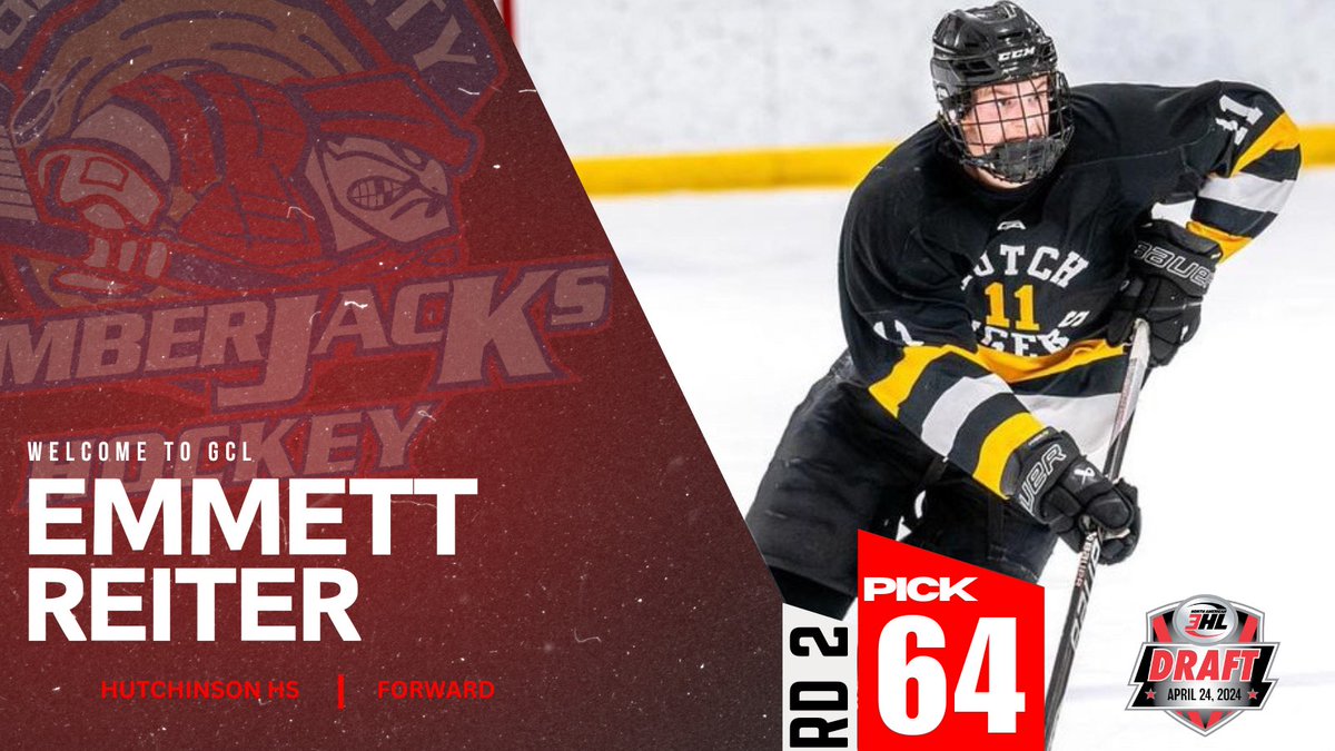 Welcome to Granite City, Emmett Reiter! Reiter played for the Hutchinson HS where he put up 28 points in 26 games.