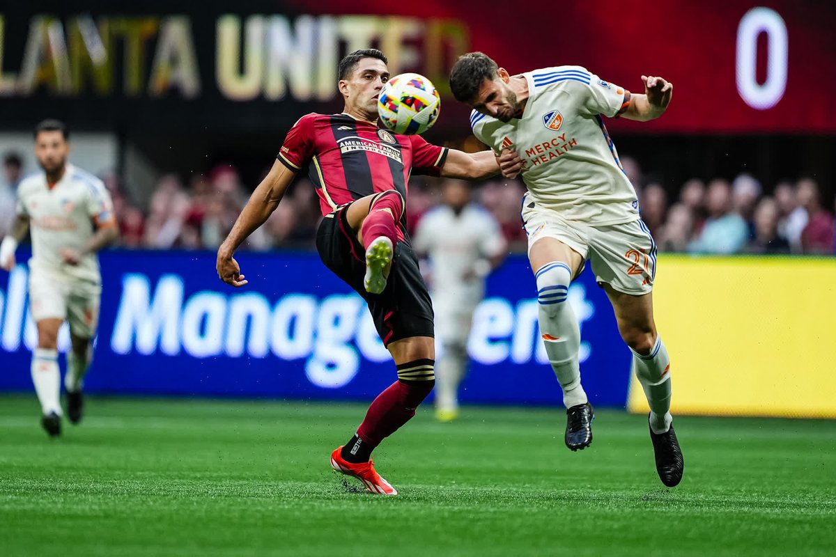 Daniel Ríos @drioscal, Striker, in Atlanta United's 2-1 loss vs FC Cincinnati
Played: 59'
Shots: 2
Passes: 7/10 (70%)
Tackles: 1
Recoveries: 3
Aerial Duels: 0/3
#WeAreTheA #ATLUTD