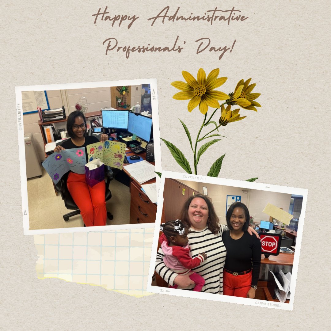Wishing all Administrative Professionals a Happy Administrative Professionals' Day from #PLASP Child Care Services! A special thank you to our own PLASP Administrative Professionals, as well as those in our shared school spaces! 💛💙#administrativeprofessionalsday