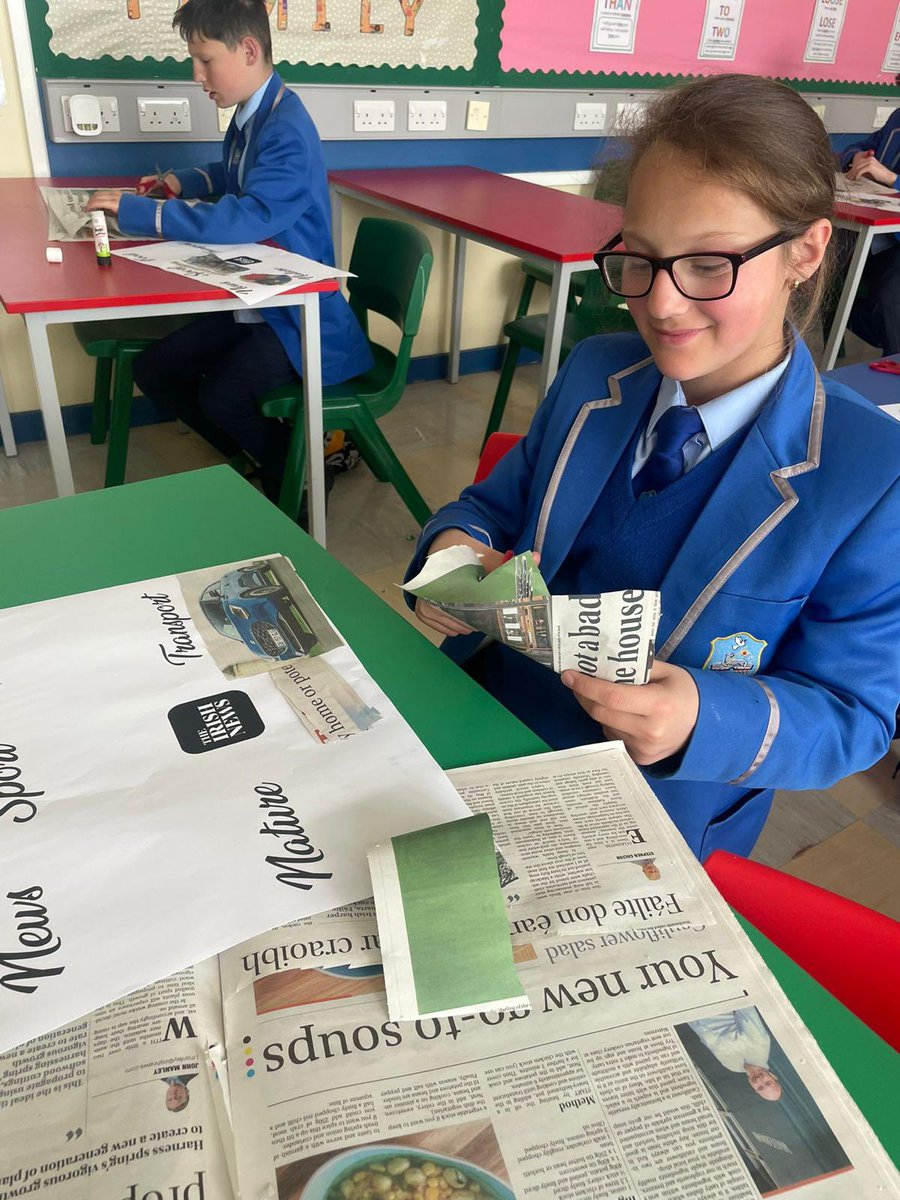 Pupils getting involved in the Irish news literacy programme today! <a href="/irish_news/">The Irish News</a>