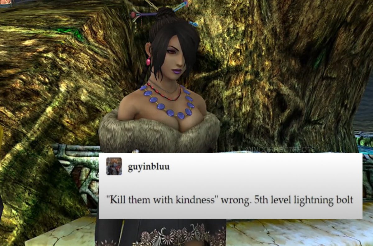 Incorrect Final Fantasy Quotes (@IncorrectFFQTS) on Twitter photo 2024-04-24 19:14:30