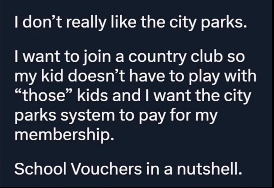 School Voucher Scam #VoteBlueToSaveAmerica