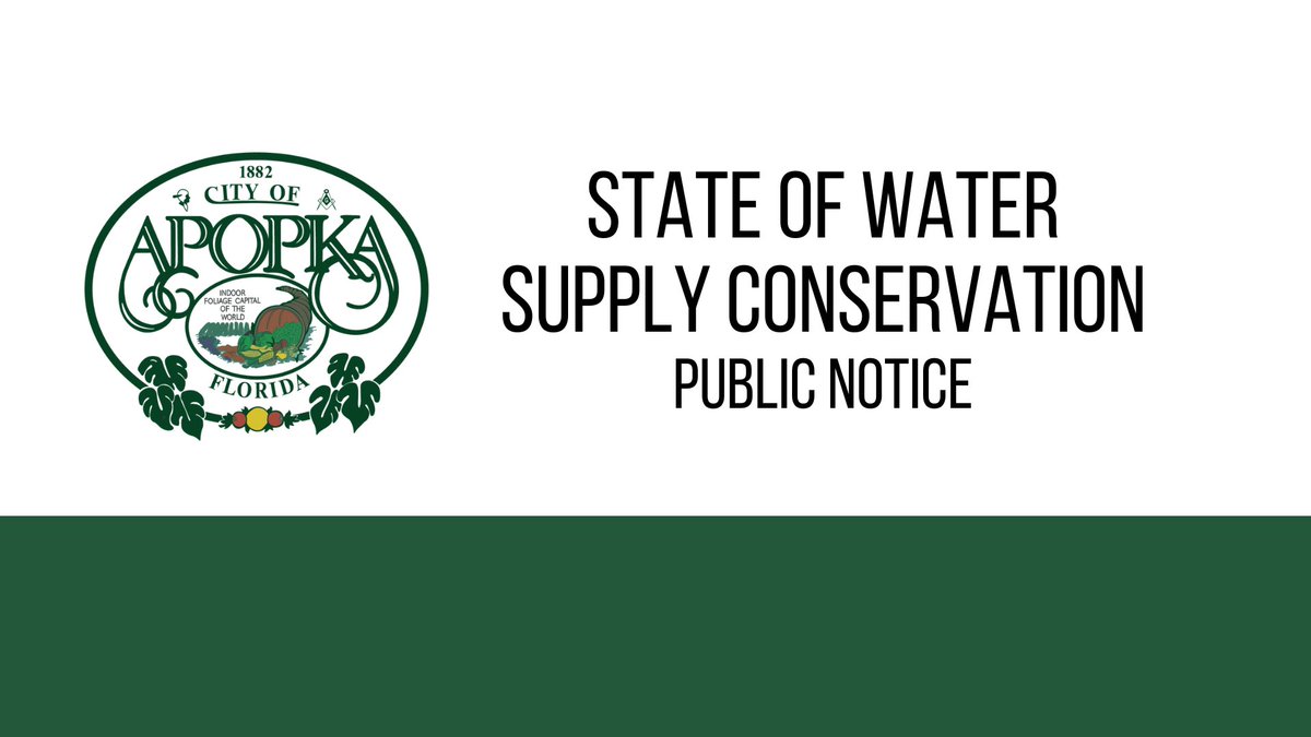 Public Notice: State of Water Supply Conservation Enacted on April 24, 2024 nextdoor.com/city/post/3320… via <a href="/Nextdoor/">Nextdoor</a>