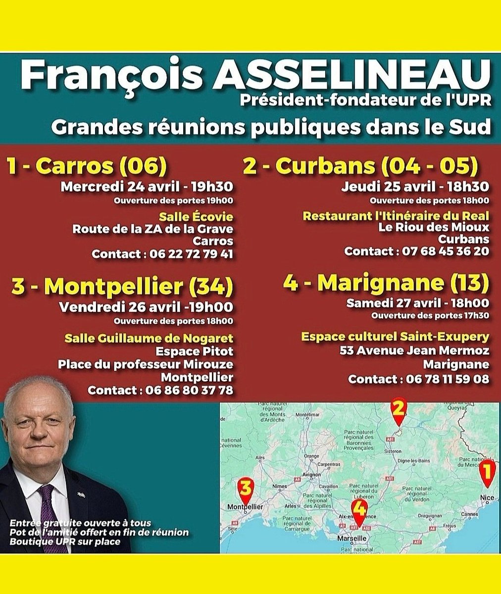 Le 9 juin on envoie un maximum de députés #UPR avec @f_asselineau au #ParlementEuropéen .
Il en va de nos libertés !
Redonner sa souveraineté à la #France !
Regardez #UPRTV et faites votre opinion !