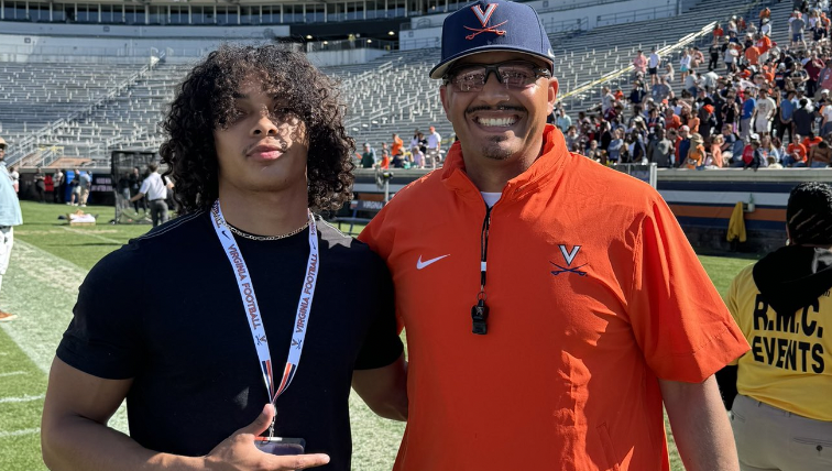 RB @julyonjordan enjoys his visit to #UVA 'The visit was amazing.' He recaps his time on Grounds (VIP) 247sports.com/college/virgin…