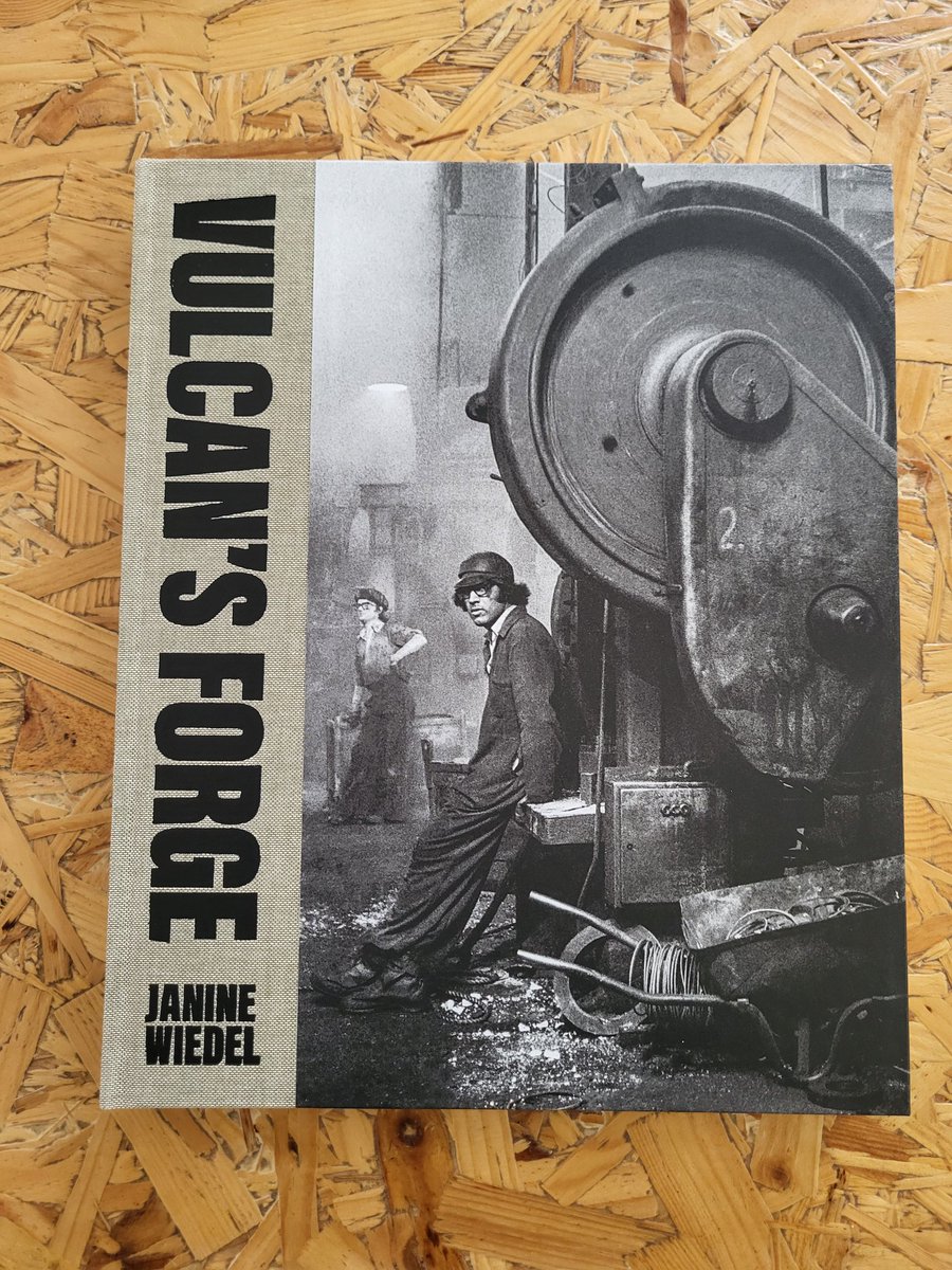 Delighted to have contributed a forward to this stunning new @bluecoatpress edition of @wiedelphoto's 'Vulcan's Forge' The fullest version of this amazing documentation and celebration of the workers in the West Midlands tradition industries ever committed to bound print