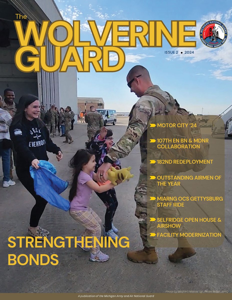 MINationalGuard's tweet photo. It's coming!!! Are you ready?! 📖📷☕🫖
We know you have been wondering what we have been up to.

The Spring issue of the Wolverine Guard will be out May 1st. 

Watch your email and check our social media. https://t.co/IwKpMiBDdp