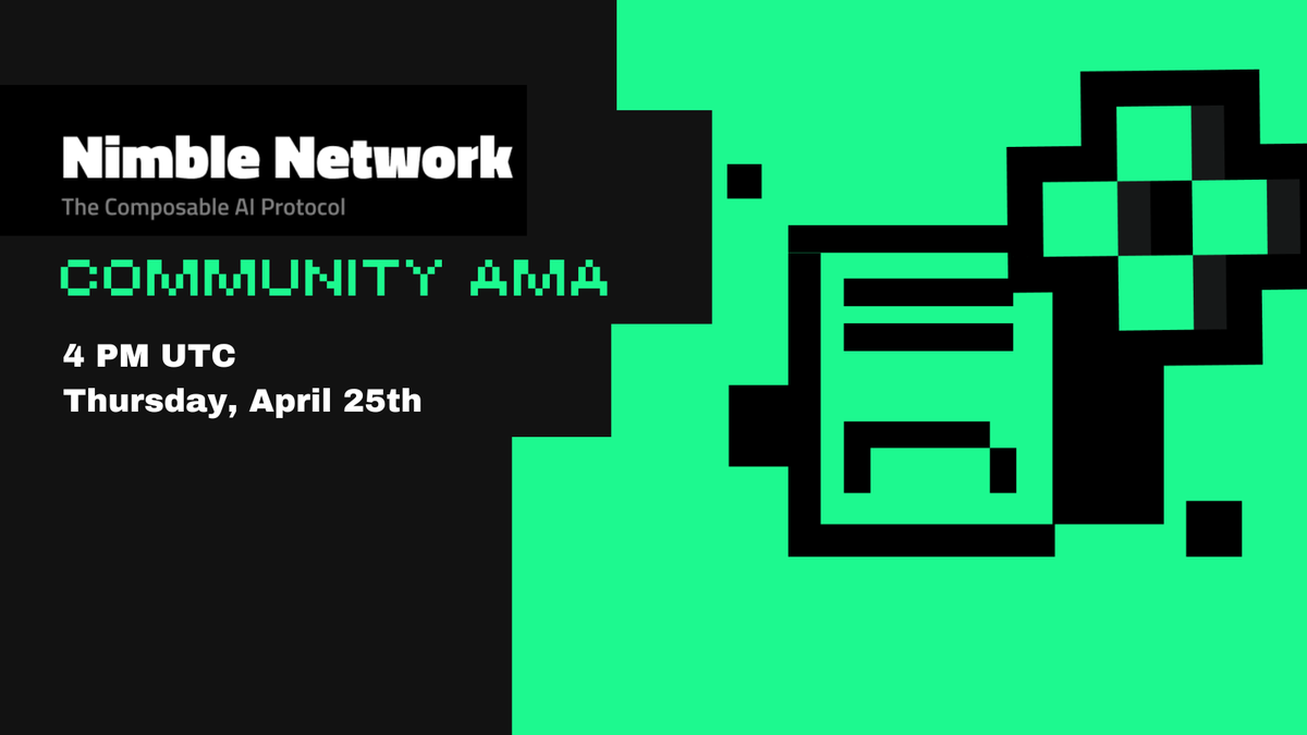 ☀️ Join us for our community AMA! ⏲️ Thursday 04/25/2024 at 9AM PT 🔗 twitter.com/i/spaces/1OdKr…