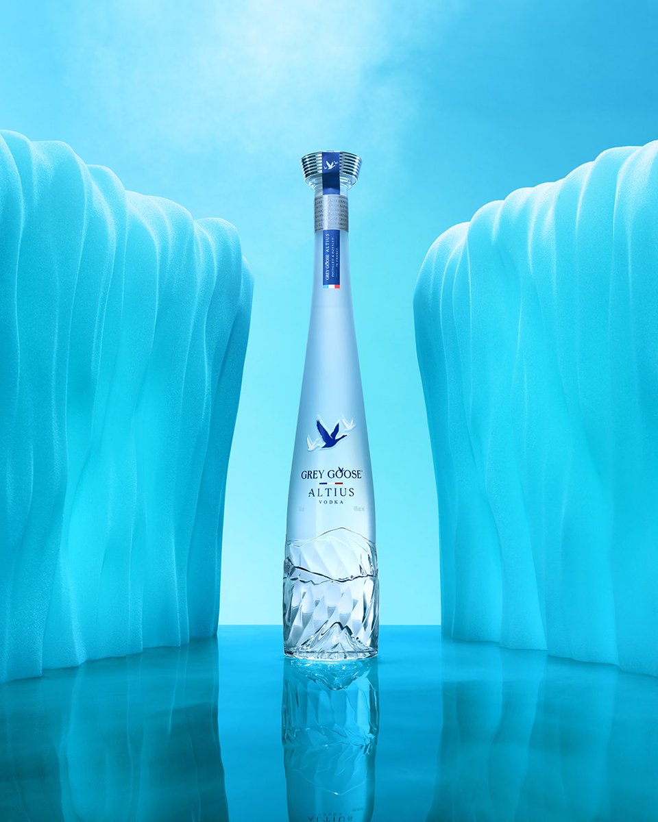 Introducing Grey Goose Altius, the newest addition to our collection, inspired by the natural luxury of the French Alps and carefully bottled by hand.    Experience glacial smoothness in the most exclusive destinations and nightclubs around the globe.