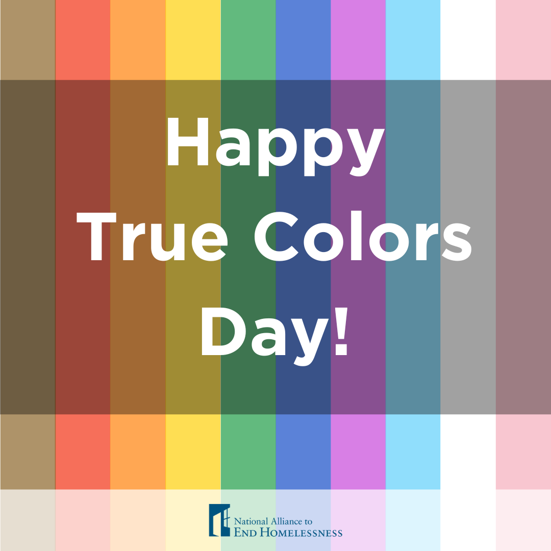 🏳️‍🌈🏳️‍⚧️The Alliance joins @TrueColorsUnite today to celebrate #TrueColorsDay, a day of advocacy to prevent & end LGBTQ+ homelessness among youth, and promote housing for all. 🏳️‍🌈🏳️‍⚧️ Learn more: truecolorsunited.org/truecolorsday/