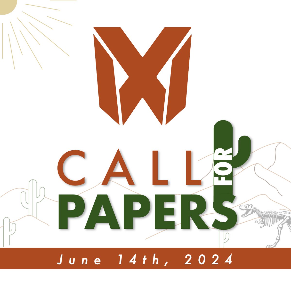 mexihc's tweet photo. The Call for Papers is OPEN for MexIHC 2024!
We are accepting:
- Full papers
- Short papers or notes
Important Dates:
 -Submission deadline: June 14th, 2024
 -Notification of acceptance: August 20th, 2024
For more details, visit our website:
https://t.co/eWpewl8tHA https://t.co/4v5hoXzaLj
