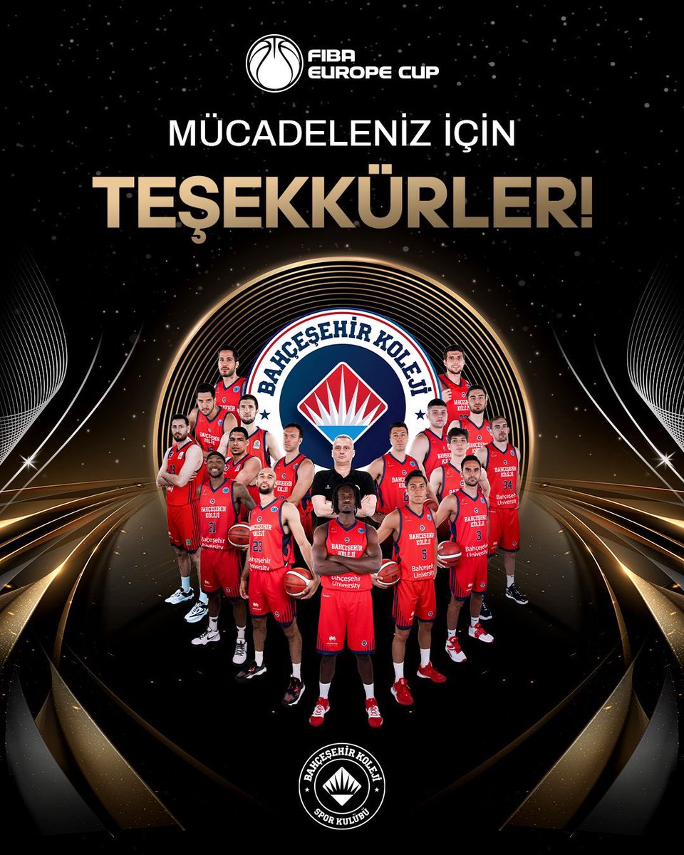 Mücadeleniz için teşekkürler!

#FibaEuropeCup #FlyHighTogether