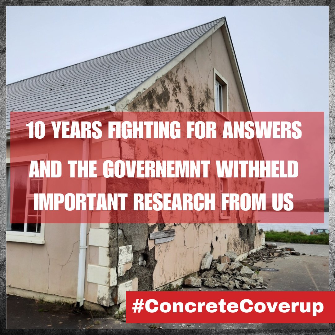 Keeping vital information from homeowners is despicable. 

#ConcreteCoverup