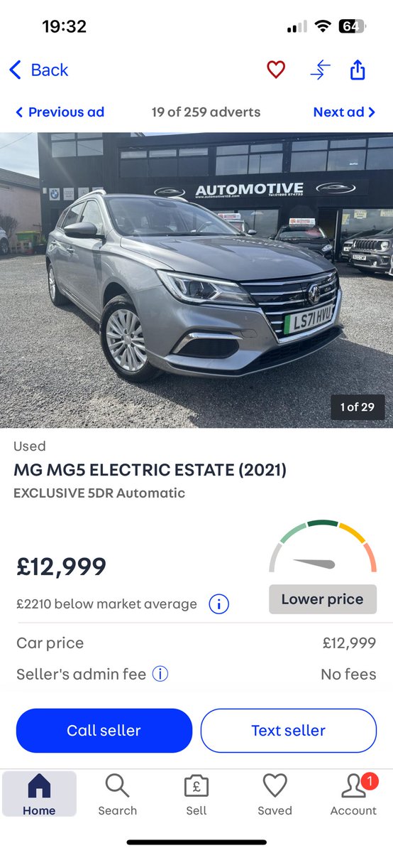 🚨Used EV Deal Alert🚨

2021 MG 5 Exclusive 61 kWh with 23,000 for only £12,999
🤩⚡️⚡️⚡️🤩#EVdeals

 autotrader.co.uk/car-details/20…