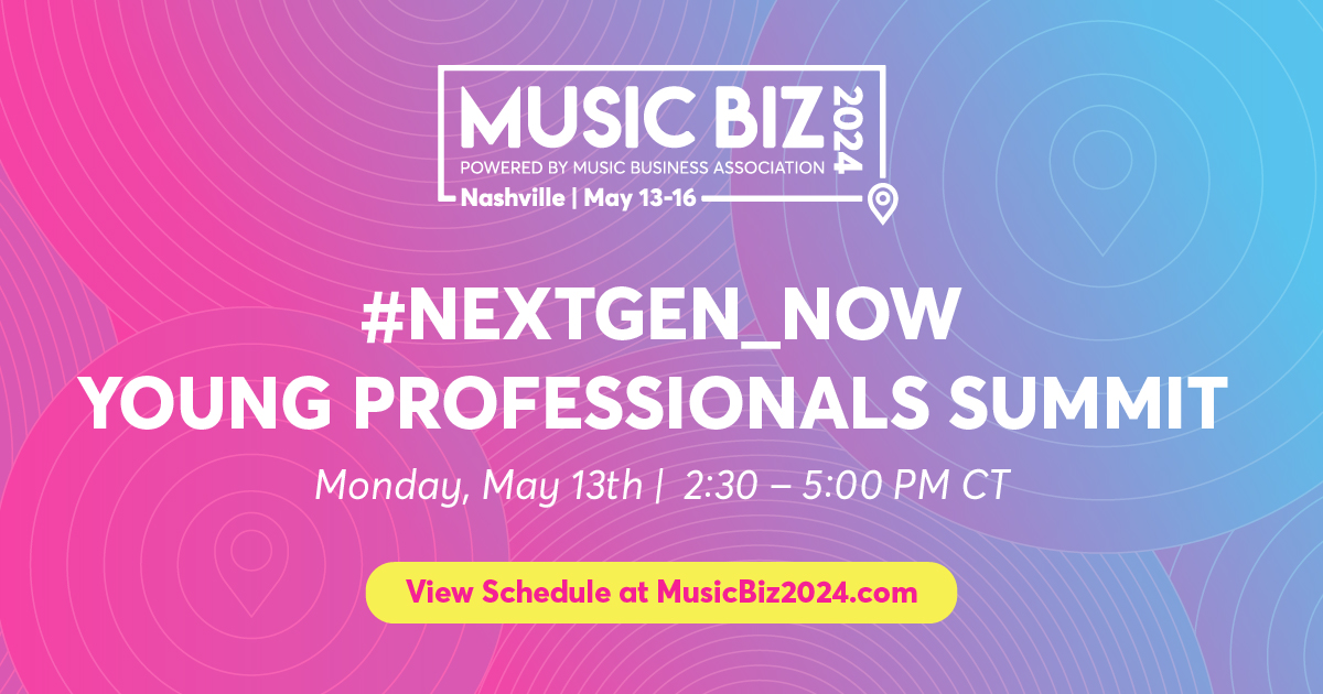👀 Have you viewed the #MusicBiz2024 agenda yet? – Be sure to check out our blocks of programming including the #NEXTGEN_NOW Young Professionals Summit, happening Monday, May 13th from 2:30-5PM CT! 👨🏼‍💼👩🏽‍💼 View full agenda & register here: bit.ly/musicbiz2024